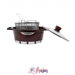 قابلمه گرانیت سبد دار لایف اسمایل مدل FLCM24BS